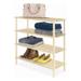 Whitmor 6026-9440 4-Tier Storage Shelf Wood 10. 25 x 24. 75 x 26. 25 In. - Quantity 3