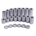 Aluminum Spacer 1-1/8 OD X 3/4 ID X Choose Your Length Round Spacer Unthreaded Standoff Bushing Plain Finish Fits Screws Bolts 3/4 Or /M19 By Metal Spacers Online (3/4 Length 25 Pack)