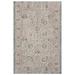 HomeRoots 8 x 10 ft. Beige Floral Stain Resistant Indoor & Outdoor Rectangle Traditional Area Rug - Beige - 8 x 10 ft.