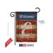 Breeze Decor 80109 Patriotic E Monogram 2-Sided Impression Garden Flag