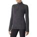 ClimateRight by Cuddl Duds Stretch Fleece Women s Long Sleeve Mock with Half Zip Base Layer Top Sizes XS to 4XL