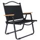 Folding Camping Chair Adult with Handle and storage bag Outdoor furniture beach Picnic Hiking Fishing Chair Black