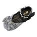 EHQJNJ Baby Boy Shoes Size 3.5 Performance Dance Shoes for Girls Childrens Shoes Pearl Rhinestones Shining Kids Princess Shoes Baby Girls Shoes for Party and Wedding Toddler Sneakers Boys Size 11