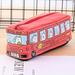 Students Kids Cats School Bus Pencil Case Bag Office Stationery Bag Freeshipping Stationery Bag