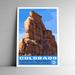 Colorado National Monument Vintage Travel Poster / Postcard WPA Style Retro