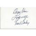 Pearl Bailey Signed 3x5 Index Card
