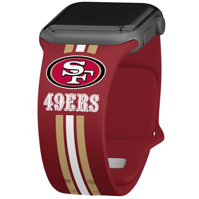 San Francisco 49ers Silicone Apple Watch Band
