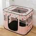 ZBH Collapsible Dog Crates - Portable Dog Travel Crate Kennel for Pets Dog Travel Kennel Medium Cat Crate