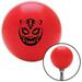 American Shifter Black Lucha Libre Mask Red Shift Knob with M16 x 1.5 Insert Shifter Auto Manual