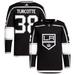 Alex Turcotte Men's adidas Black Los Angeles Kings Home Primegreen Authentic Custom Jersey