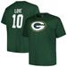 Men's Fanatics Branded Jordan Love Green Bay Packers Big & Tall Player Name Number T-Shirt