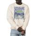 Men's Uscape Apparel Cream Florida Gulf Coast Eagles Premium Heavyweight Crew Neck Sweatshirt