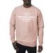 Men's Uscape Apparel Pink Northern Arizona Lumberjacks Premium Heavyweight Crew Neck Sweatshirt