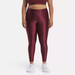 Women's Lux Shine High-Rise Leggings (Plus Size) in Red