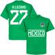 Mexico H.Lozano 22 T-shirt - Green - XL
