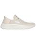 Skechers Women's Slip-ins: GO WALK Flex - Grand Entry Sneaker | Size 6.0 | Off White | Textile/Synthetic | Vegan | Machine Washable