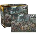 AQUARIUS Jurassic World Size Chart 3000pc Puzzle (3000 Piece Jigsaw Puzzle) - Glare Free - Precision Fit - Officially Licensed Jurassic World Merchandise & Collectibles - 42x35 Inches