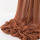 Terracotta 10 Yards 60'' Wide Sheer Chiffon Fabric Material by The Yard Continuous Solid Color Draping Fabric for Wedding Party Backdrop