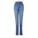Vibrant M.I.U Jeans - High Rise: Blue Bottoms - Women's Size 7