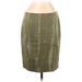 Simply Vera Vera Wang Casual Skirt: Green Bottoms - Women's Size 8