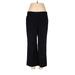 Talbots Dress Pants - High Rise: Black Bottoms - Women's Size 8