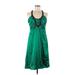 Marc Bouwer Glamit! Cocktail Dress: Green Dresses - Women's Size 8