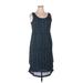 Karin Stevens Casual Dress: Teal Dresses - Women's Size 14