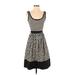 DKNY Casual Dress: Black Dresses - Women's Size P