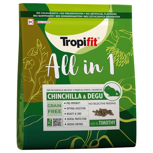 2x 1,7kg Tropifit All in 1 Chinchila & Degu Chinchillafutter