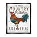 August Grove® Country Kitchen Rustic Phrase Framed Floater Canvas Wall Art Design By Cindy Jacobs Canvas | 21 H x 17 W x 1.7 D in | Wayfair