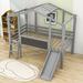 Emraan Twin Loft Bed by Harper Orchard in Gray | 71 H x 44 W x 81 D in | Wayfair 0746EBFFD1984193ACFED876B4B47B52
