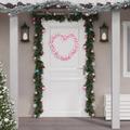 vidaXL Christmas Balls Garland Pink 175 cm Polystyrene