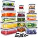 36 PCS Food Storage Containers Large