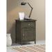 Modern Handmade Storage Nightstand with French Dovetail Drawer and 1 Door，for Living Room Bedroom