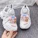 Sanrio Kawaii Cinnamoroll My Melody Hello Kitty Children s White Shoes Non-Slip Daddy Shoes Cartoon Sports Sandals Button Shoes