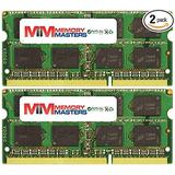 MemoryMasters 2GB (2x1GB) DDR SODIMM (200 pin) 333Mhz DDR333 PC2700 for Dell Compatible Mac Memory PowerBook G4 A1095 121 2 GB (2x1GB)