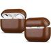 Leather Case Compatible with AirPods Pro 2nd Generation Handmade AirPods Pro 2 Leather Case Protective Cover Shockproof Shell Dust/Dirt Proof Hard Case (Not for AirPods Pro 1st Gen) - Brown