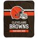 Pegasus Cleveland Browns 50" x 60" Stripes Personalized Fleece Blanket