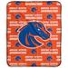 Pegasus Boise State Broncos 50" x 60" Repeat Wordmark Fleece Blanket