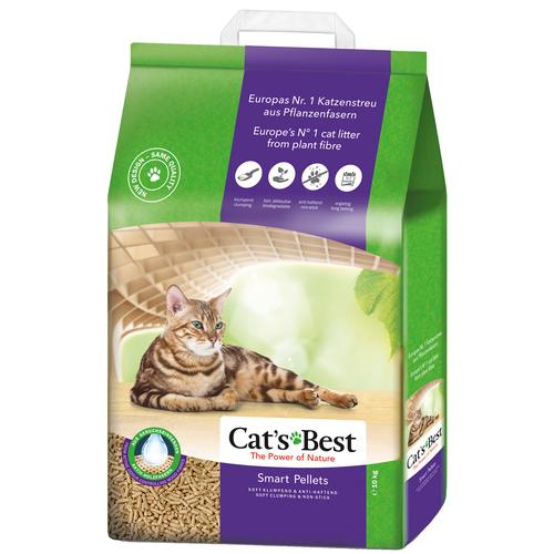 20 l Katzenstreu Cat's Best Nature Gold Soft klumpende und anti-haftende Pellet