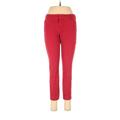 Old Navy Jeggings - Mid/Reg Rise: Red Bottoms - Women's Size 8 - Indigo Wash