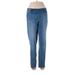 Tractr Jeans - Mid/Reg Rise: Blue Bottoms - Women's Size 30