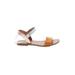 Steve Madden Sandals: Tan Solid Shoes - Women's Size 7 1/2 - Open Toe