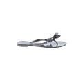 Olivia Miller Flip Flops: Black Shoes - Women's Size 39