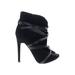 Just Fab Ankle Boots: Black Shoes - Women's Size 7