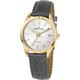 JACQUES LEMANS La Passion 1-2084 Women's Watch, Grey leather strap / white dial, Strap.