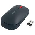 Leitz SureTrack Kabellose Bluetooth-Maus, Beidhändige Maus für Laptop/Computer, Bluetooth oder 2,4 GHz USB-A Dongle Anschluss, Windows, Android & Apple, Cosy Serie, Samtgrau, 65310089