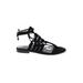 Rebecca Minkoff Sandals: Black Print Shoes - Women's Size 7 1/2 - Open Toe