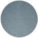 Blue/Navy Round 5' Living Room Area Rug - Blue/Navy Round 5' Area Rug - Ambient Rugs Corner Indoor/Outdoor Commercial Beige Color Rug, Corner Area Rug, Doorway Mat, Pet-Friendly Carpet For Living Room, Entryway | Wayfair