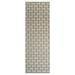 Beige 4' x 36' Living Room Area Rug - Beige 4' x 36' Area Rug - Ambient Rugs Union Tufted Indoor/Outdoor Commercial Green Color Rug Pet-Friendly Runner Rug Home Decor Print Rug For Living Room Dining Room Bedr blue/brown/gray | Wayfair